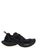 Balenciaga Black Polyester Athletic Sneakers