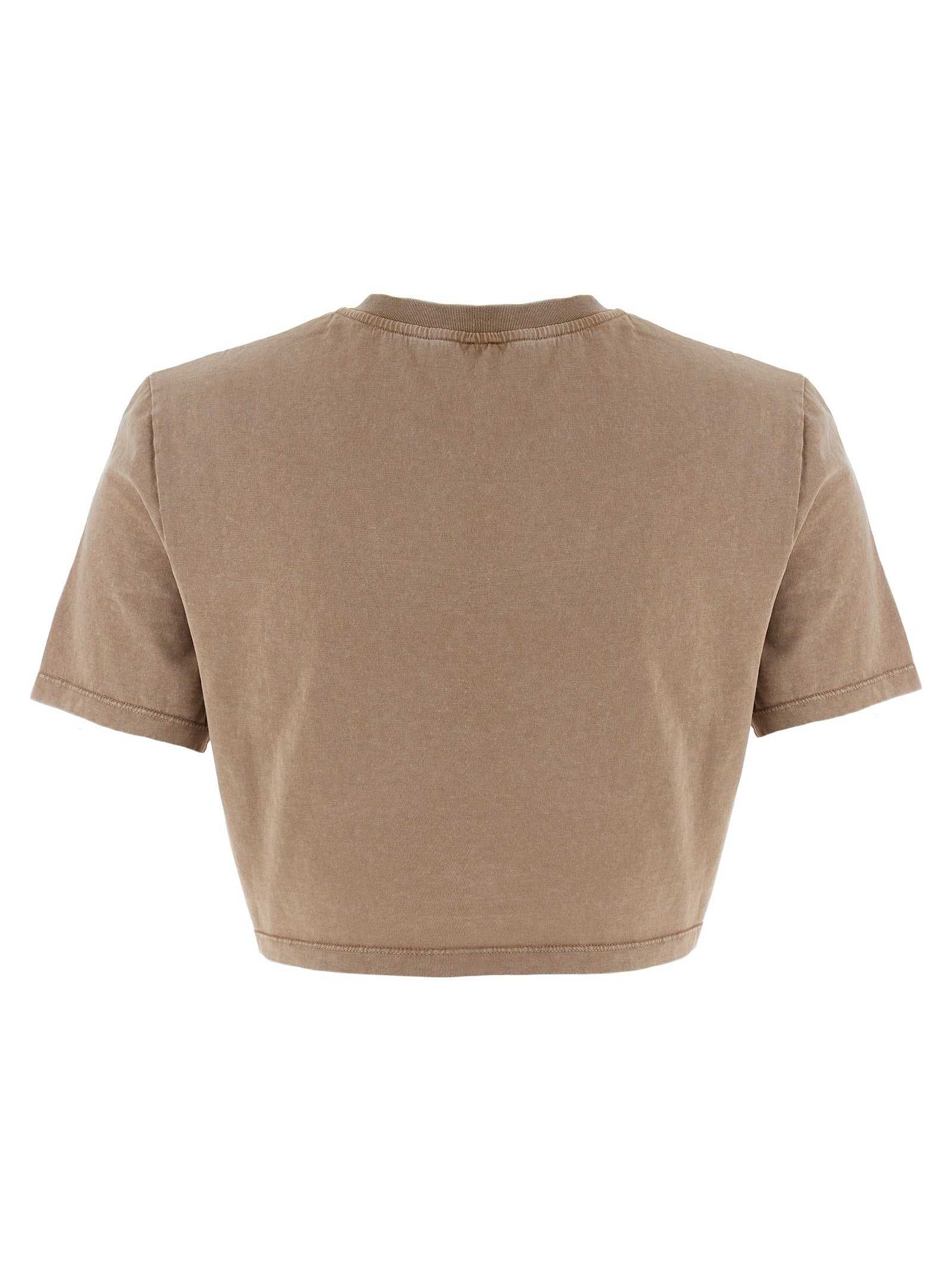 Fendi Brown Cotton T-Shirt