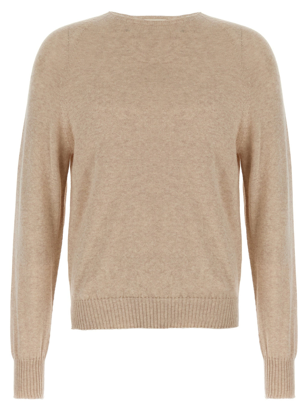 MA'RY'YA Beige Cotton Cardigan