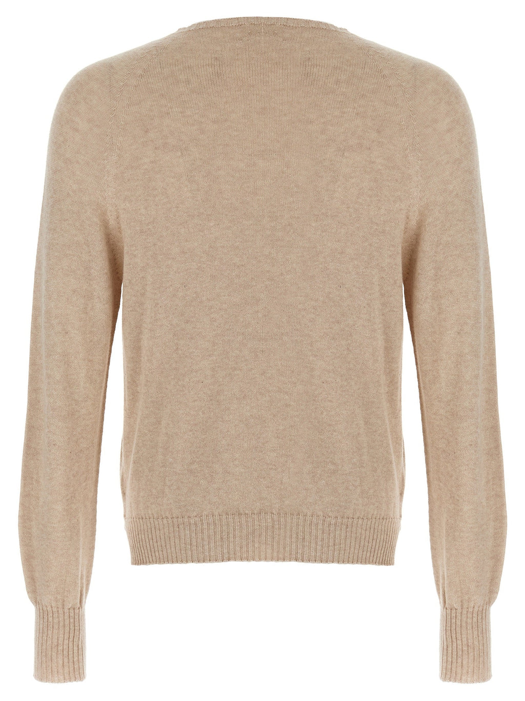 MA'RY'YA Beige Cotton Cardigan