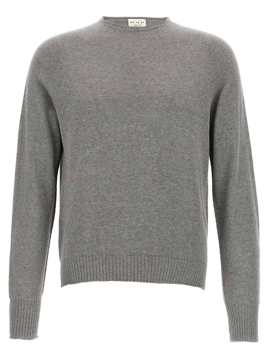 MA'RY'YA Gray Cotton Cardigan
