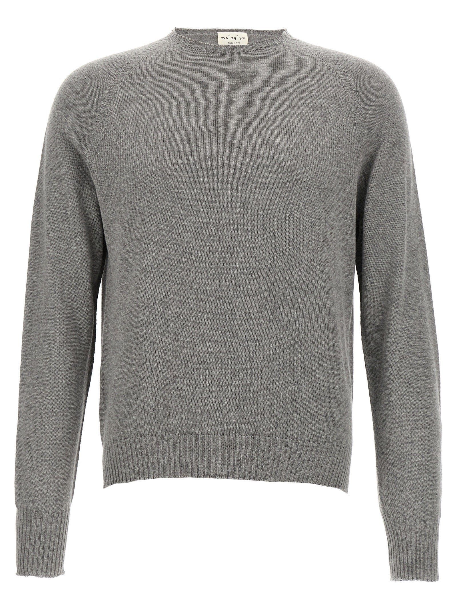 MA'RY'YA Gray Cotton Cardigan