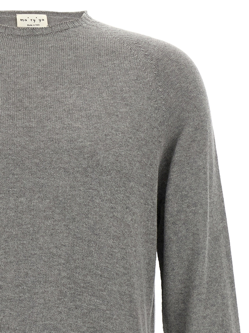 MA'RY'YA Gray Cotton Cardigan