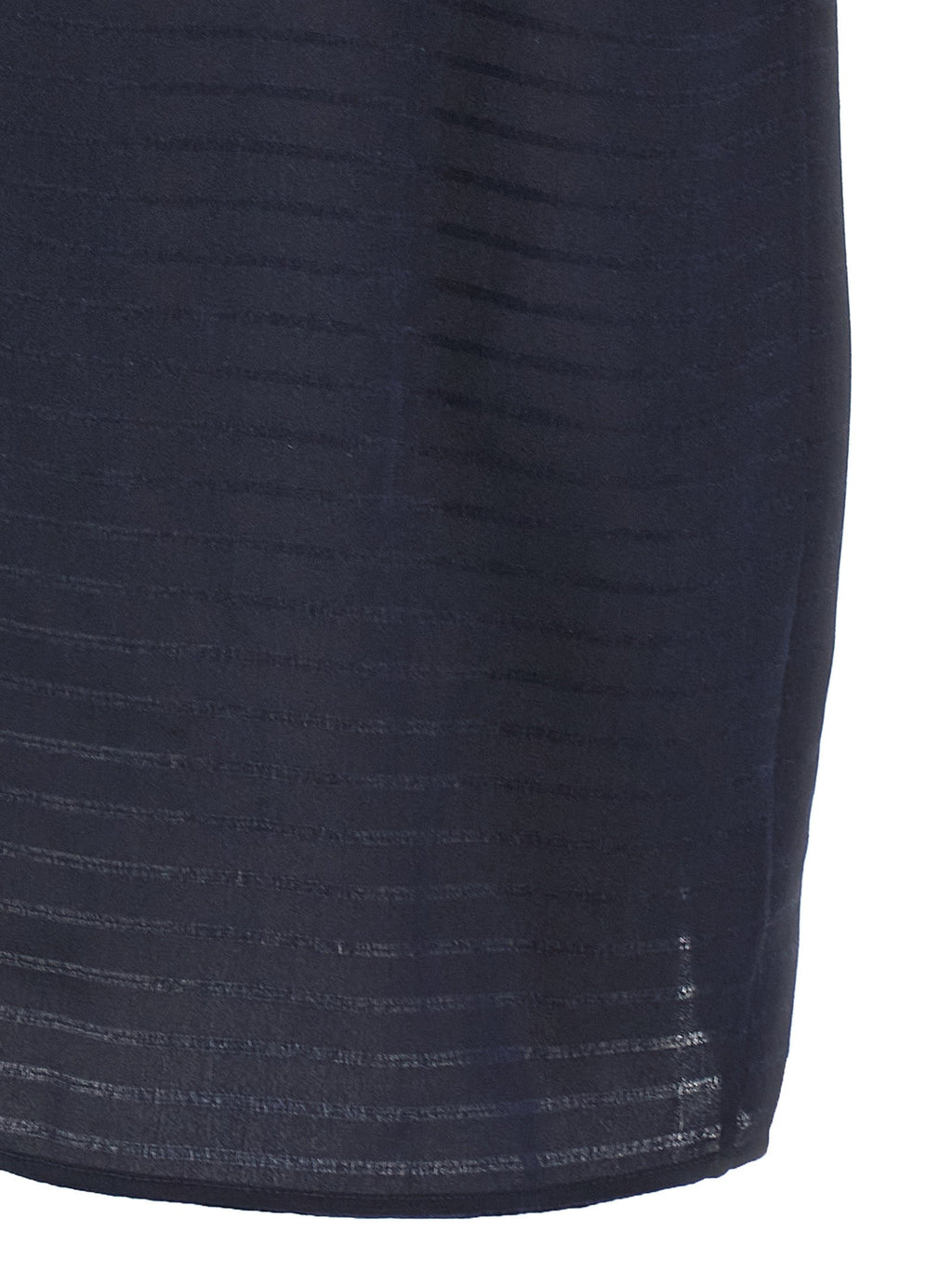 Saint Laurent Blue Silk Polo Shirt