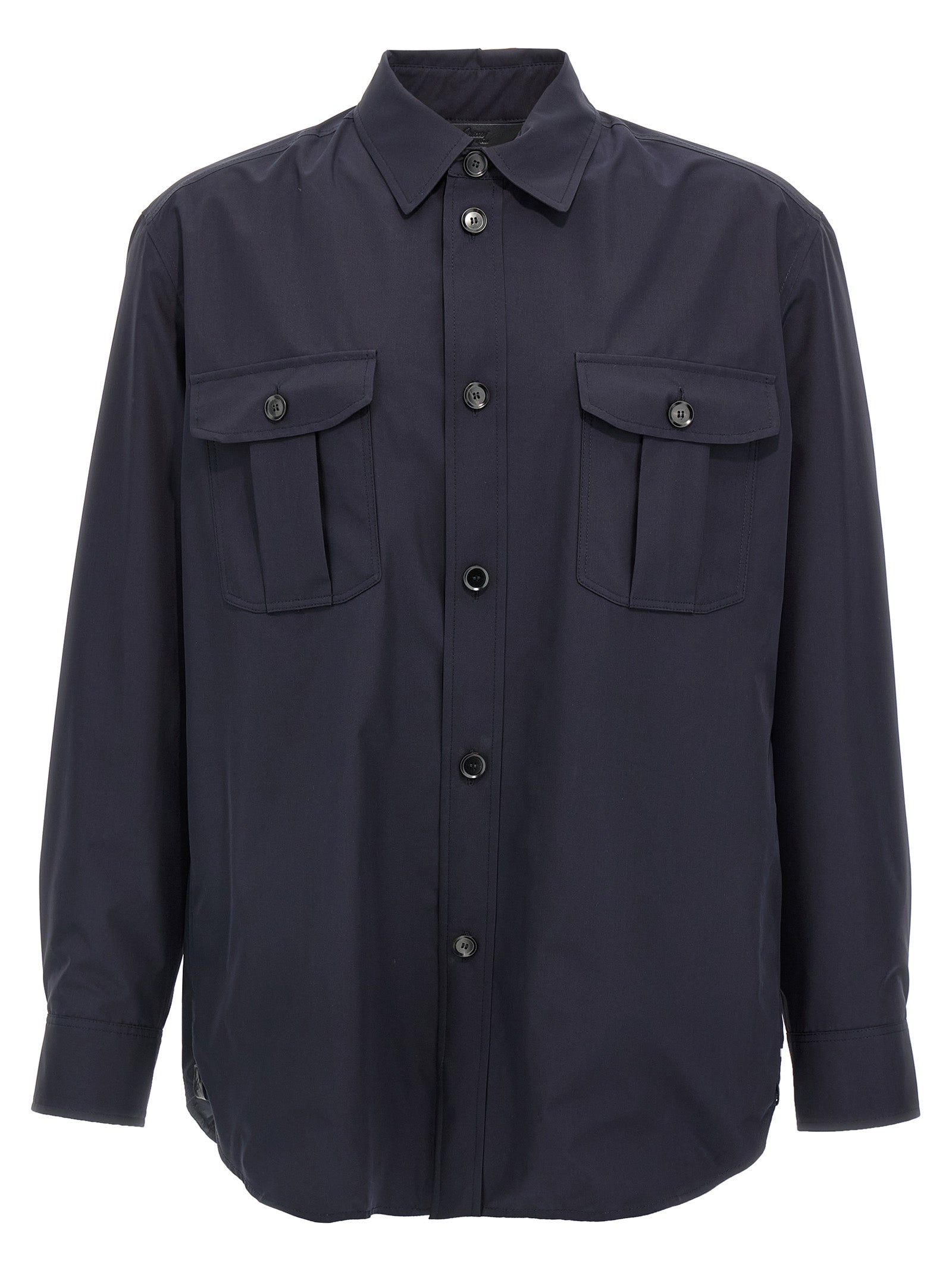 Brioni Blue Silk Jacket