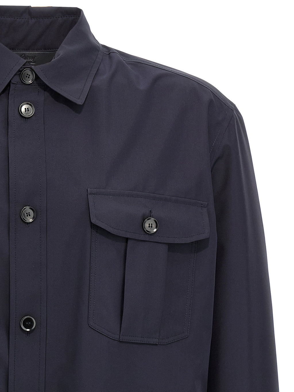 Brioni Blue Silk Jacket