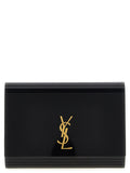 Saint Laurent Black Plexiglass Crossbody Bag