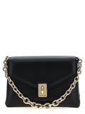 Furla Black Leather Shoulder Bag