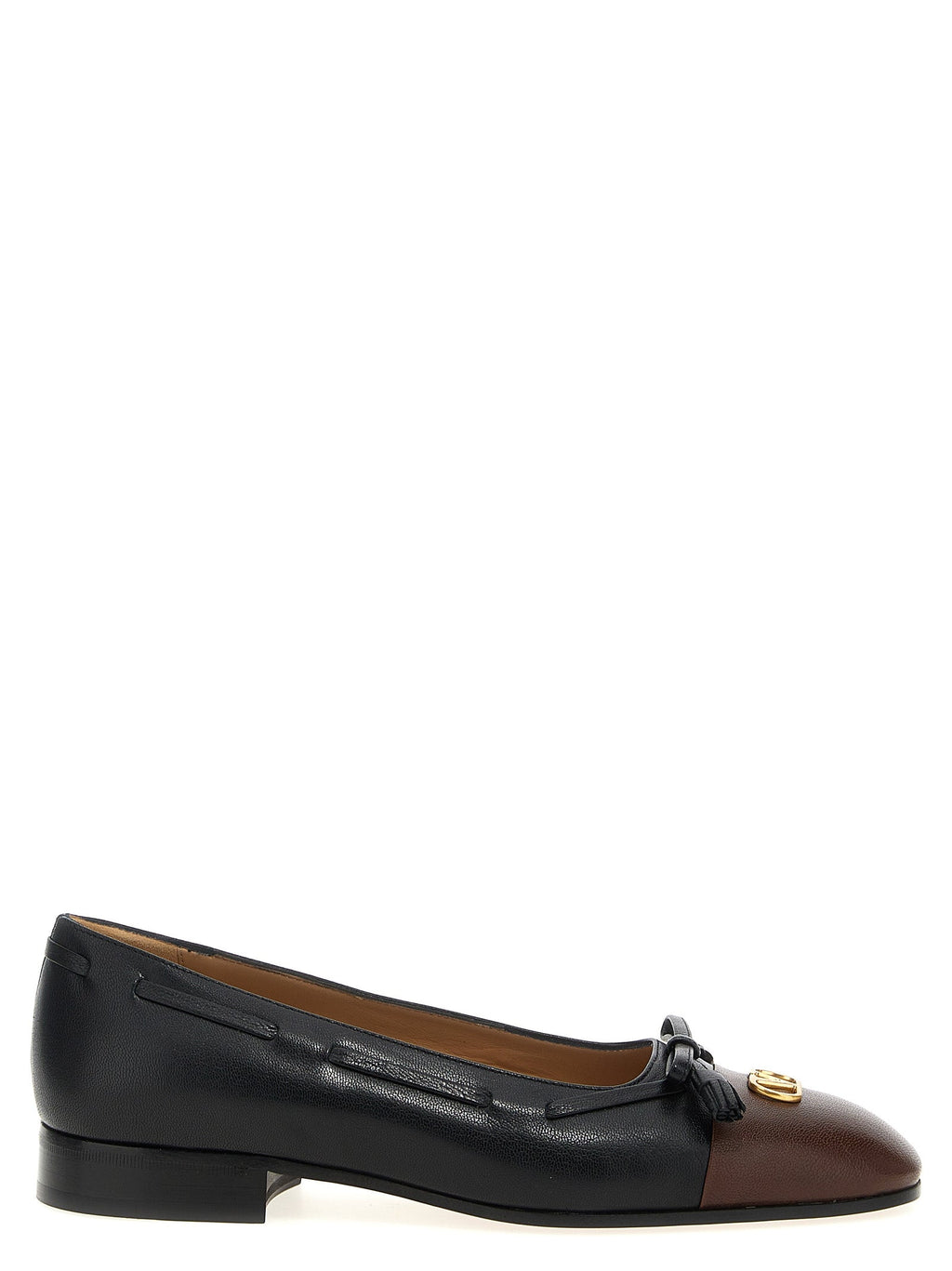 Valentino Garavani Multicolor Calfskin Ballet Flats