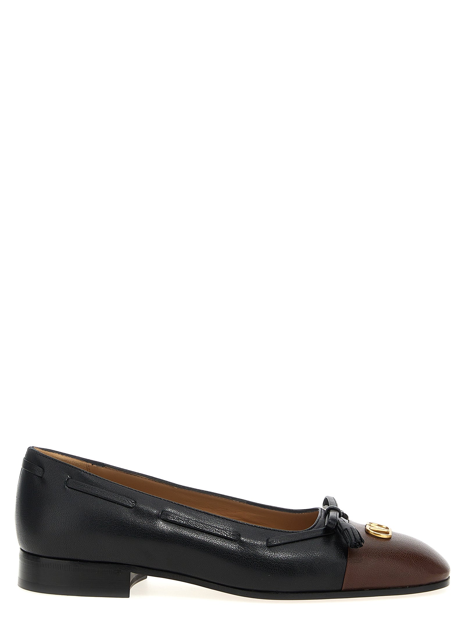 Valentino Garavani Multicolor Calfskin Ballet Flats
