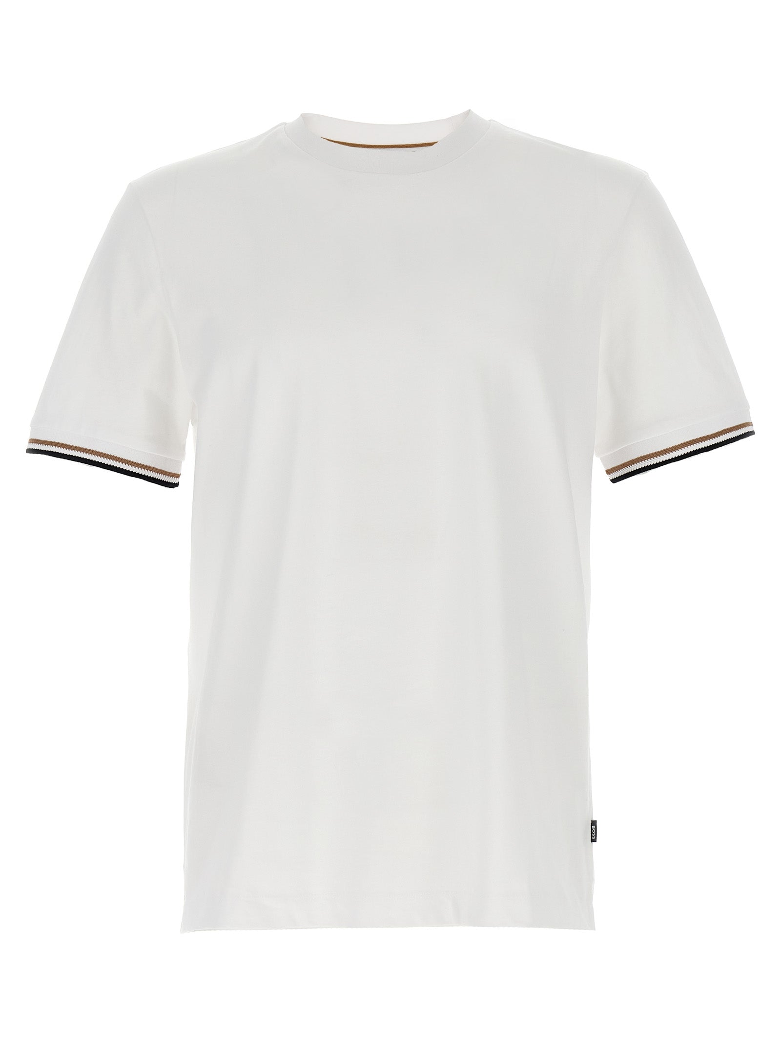 Hugo Boss White Cotton T-Shirt