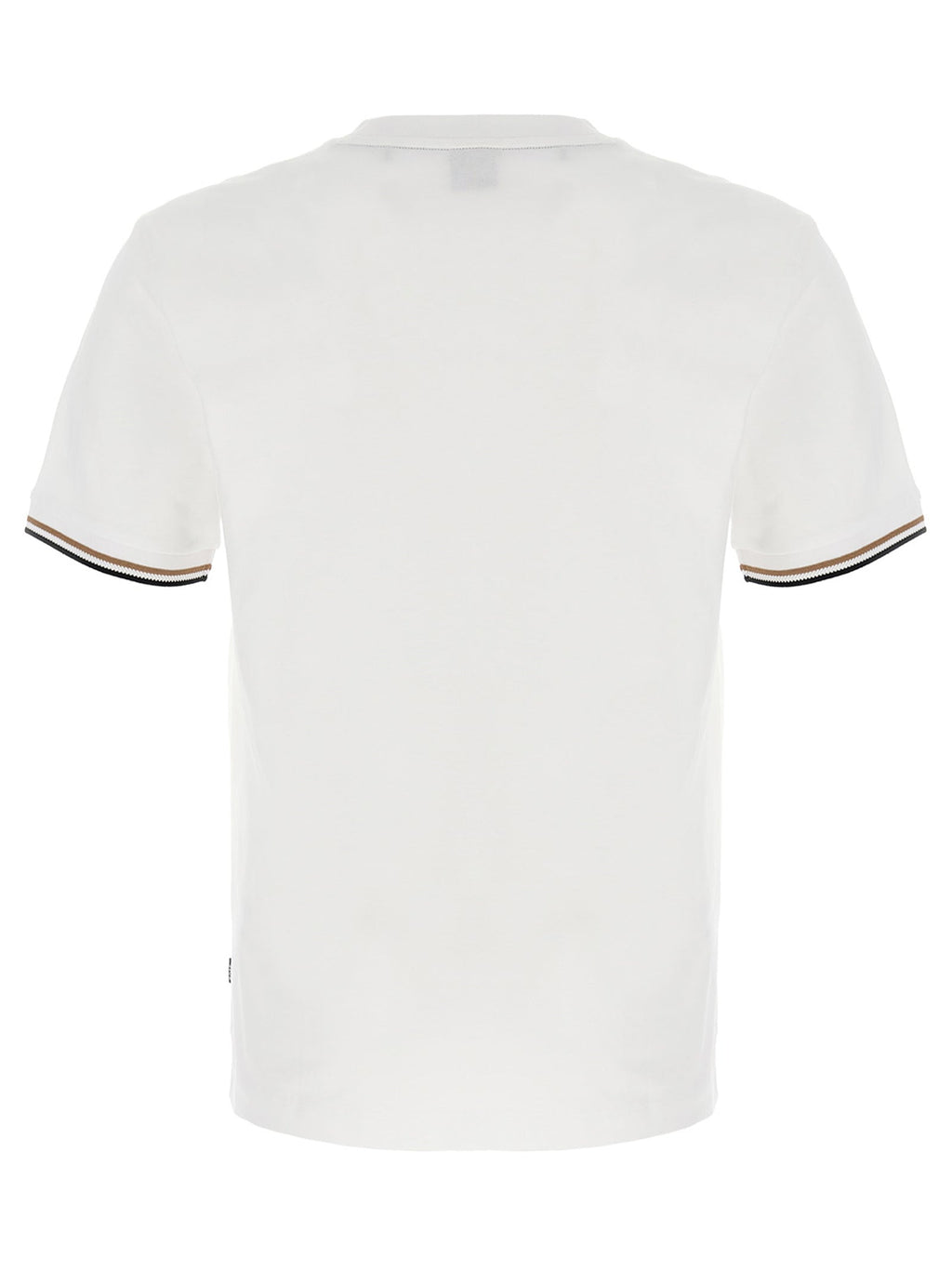 Hugo Boss White Cotton T-Shirt