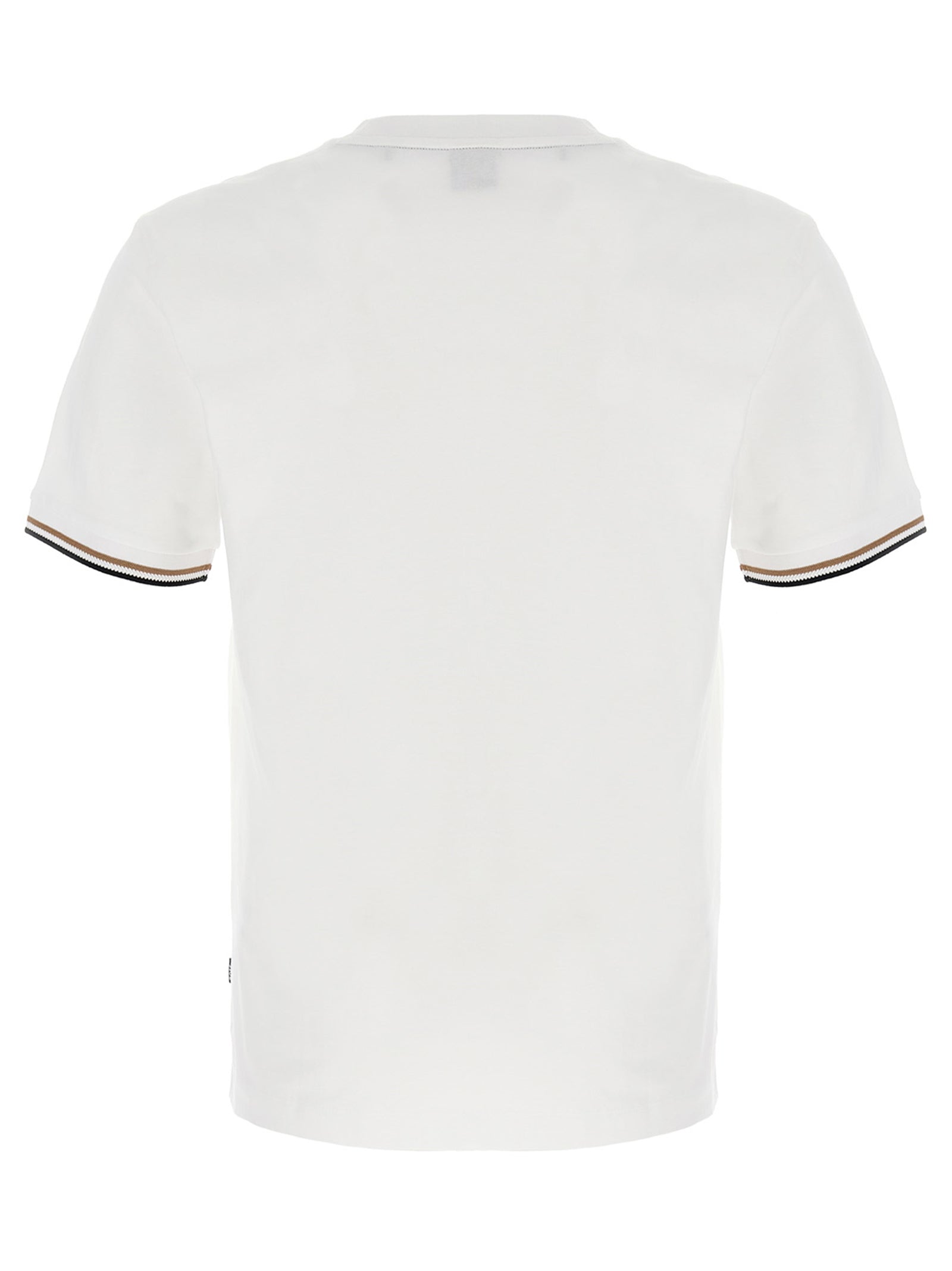 Hugo Boss White Cotton T-Shirt
