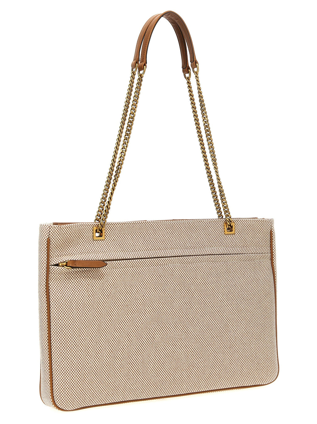Valentino Garavani Beige Cotton Tote Bag