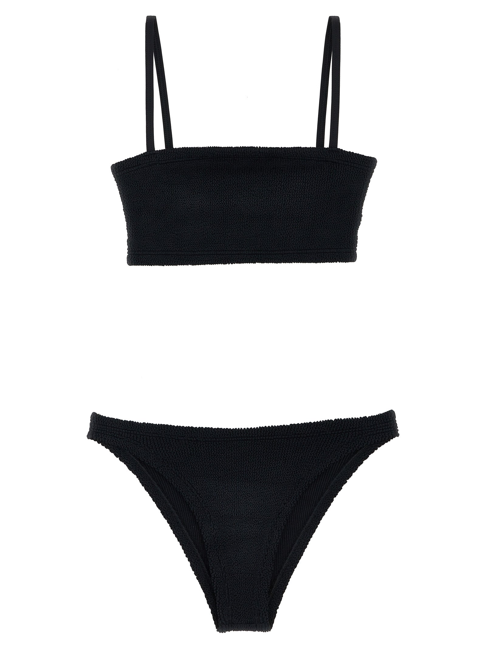 Hunza G Black Polyamide Bikini