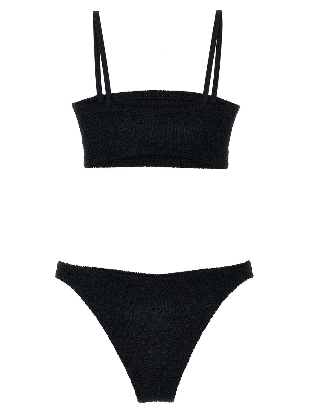 Hunza G Black Polyamide Bikini