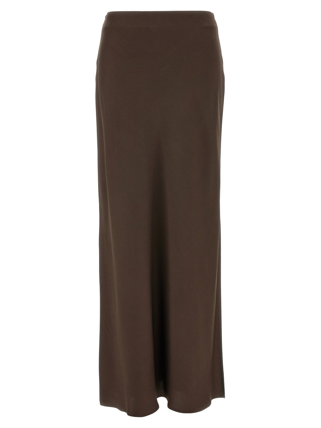Brunello Cucinelli Brown Acetate Mini Skirt