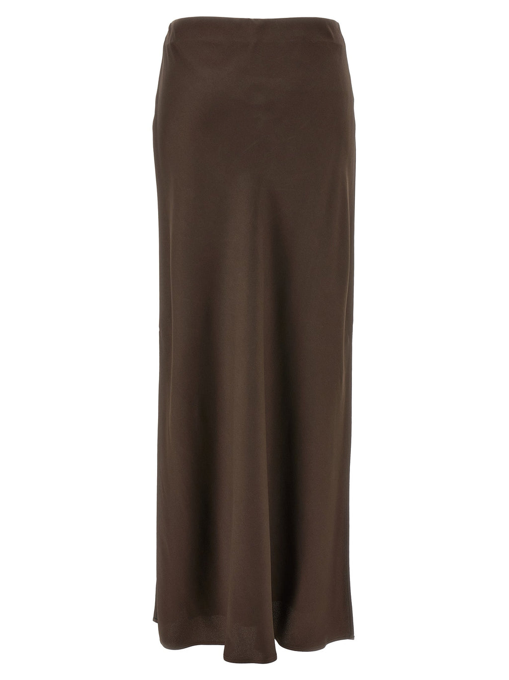 Brunello Cucinelli Brown Acetate Mini Skirt