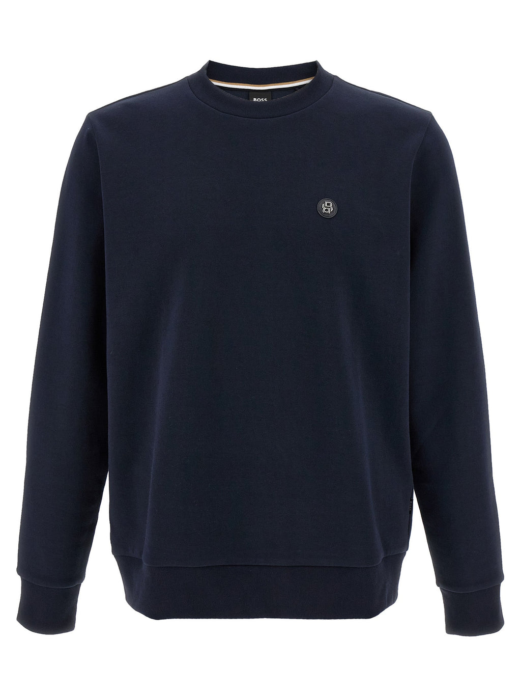 Hugo Boss Blue Cotton Sweatshirt