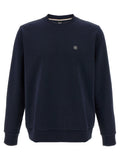 Hugo Boss Blue Cotton Sweatshirt