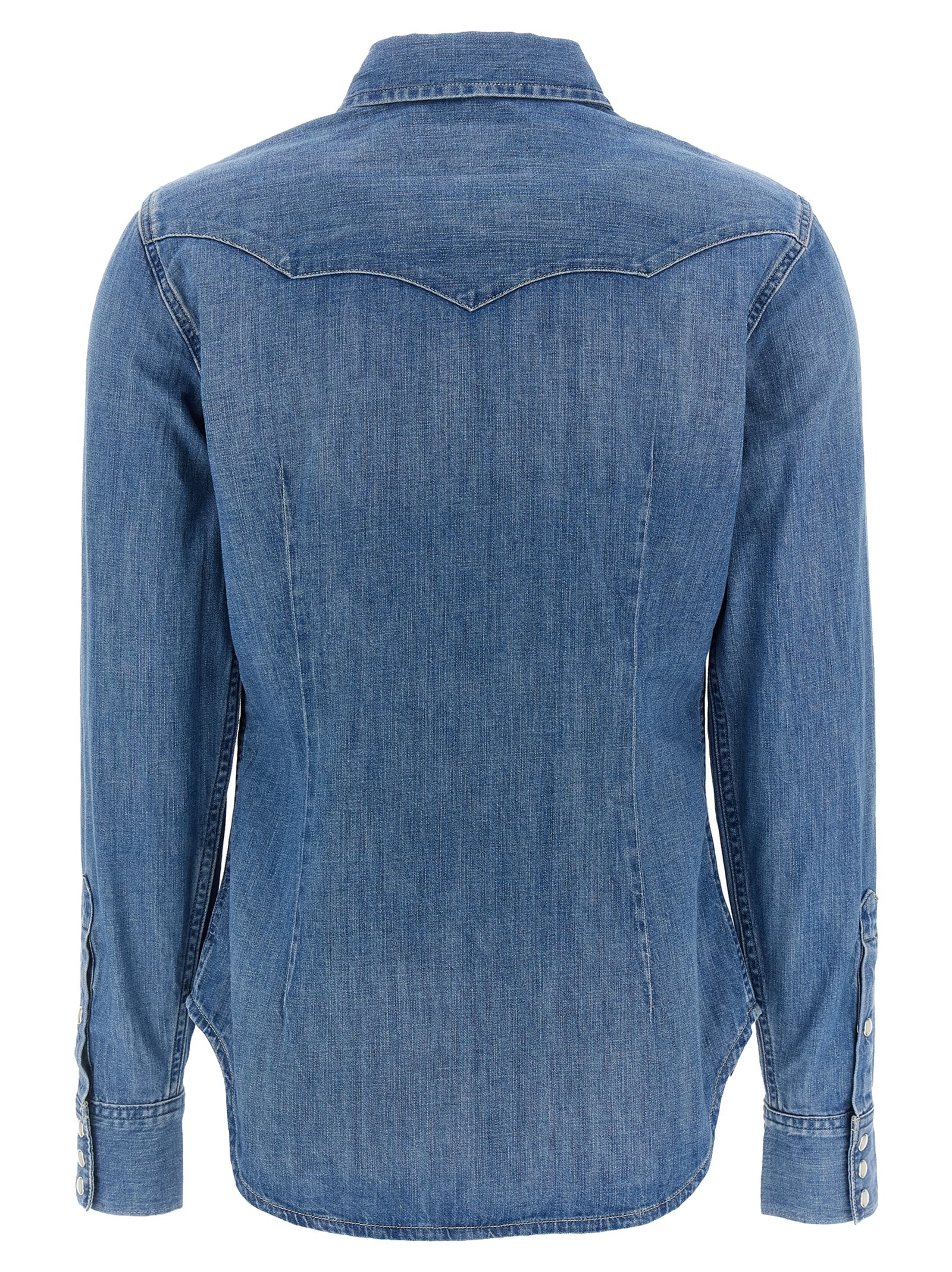 Polo Ralph Lauren Blue Cotton Blouse