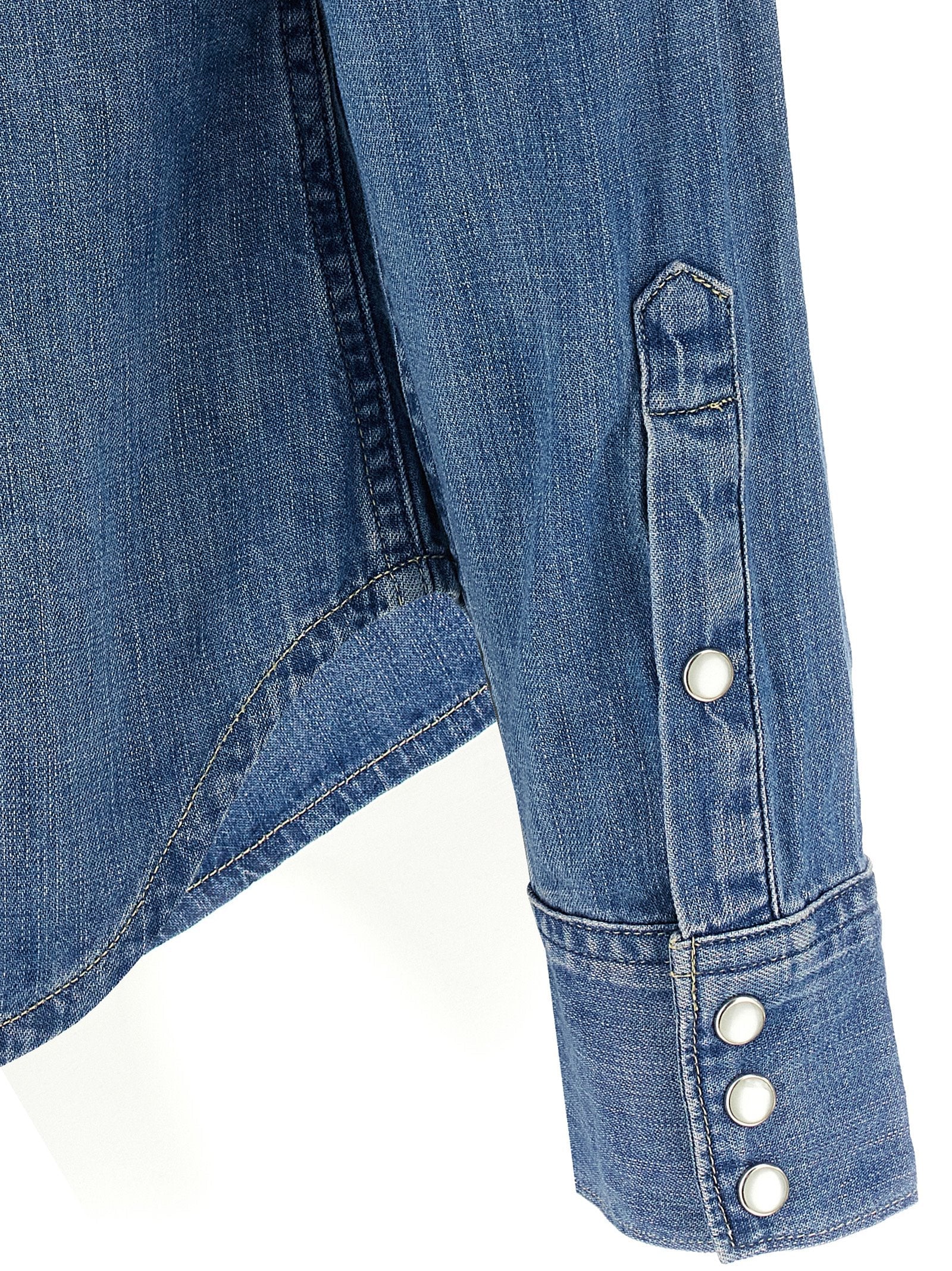 Polo Ralph Lauren Blue Cotton Blouse