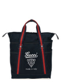 Gucci Blue Cotton Tote Bag
