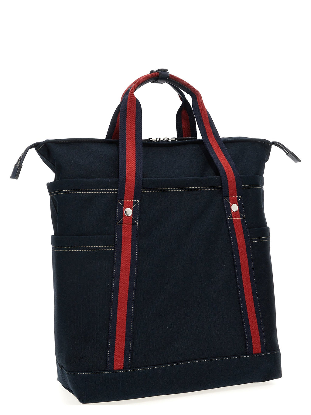 Gucci Blue Cotton Tote Bag
