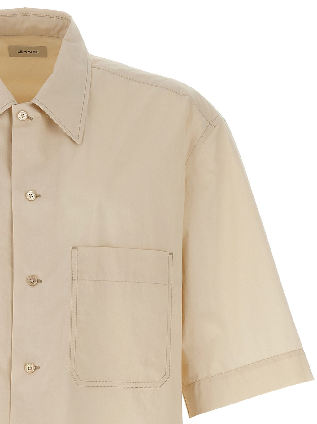Lemaire Beige Cotton Blouse