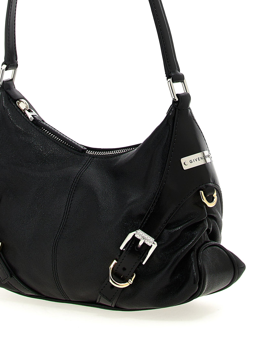 Givenchy Black Lamb Leather Shoulder Bag