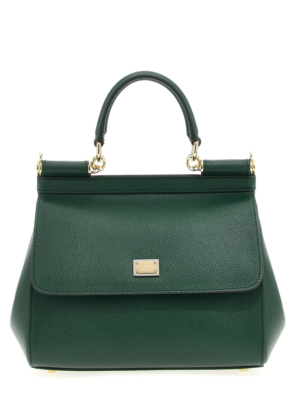 Dolce & Gabbana Bicolor Calfskin Handbag