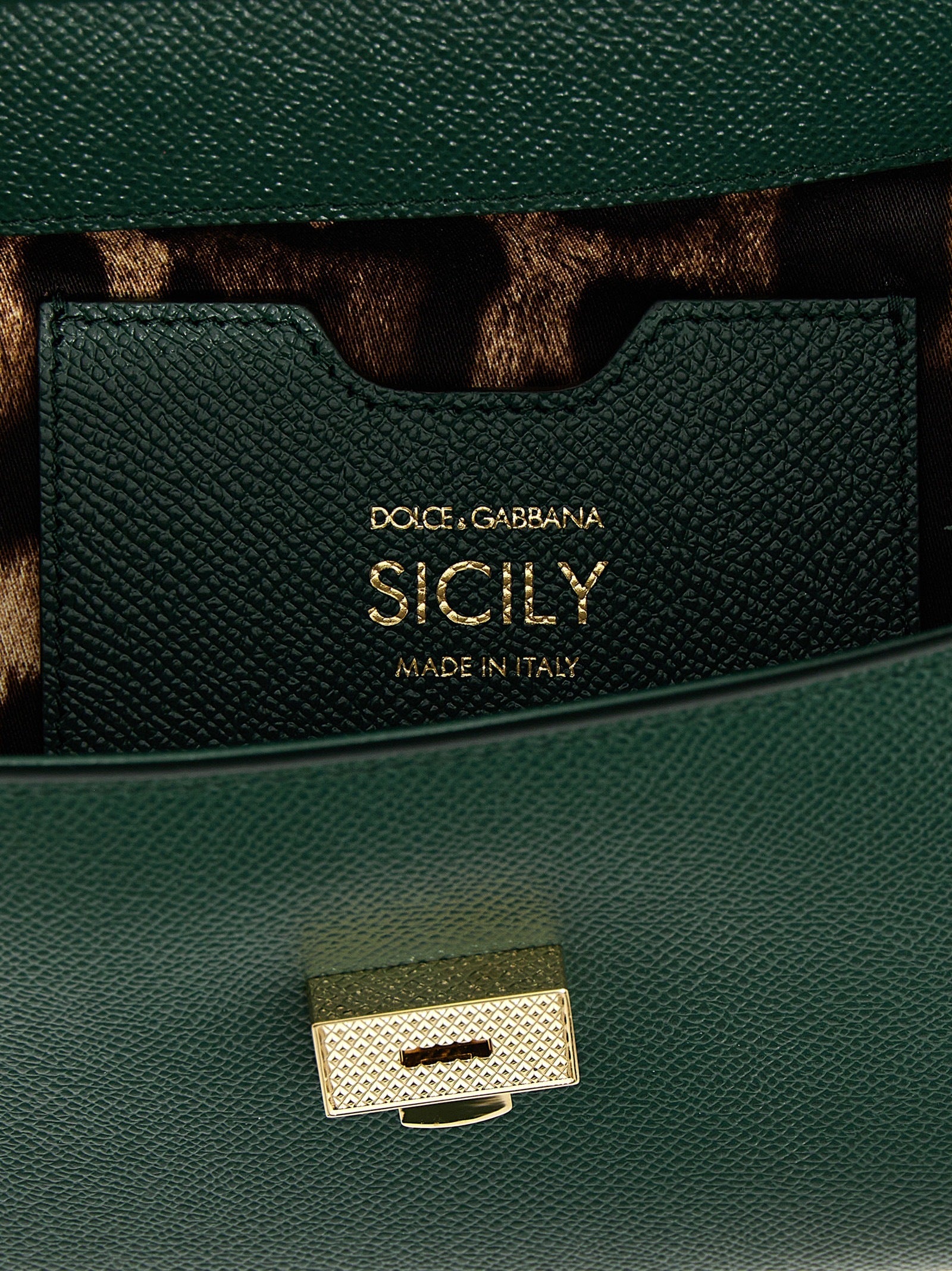 Dolce & Gabbana Bicolor Calfskin Handbag