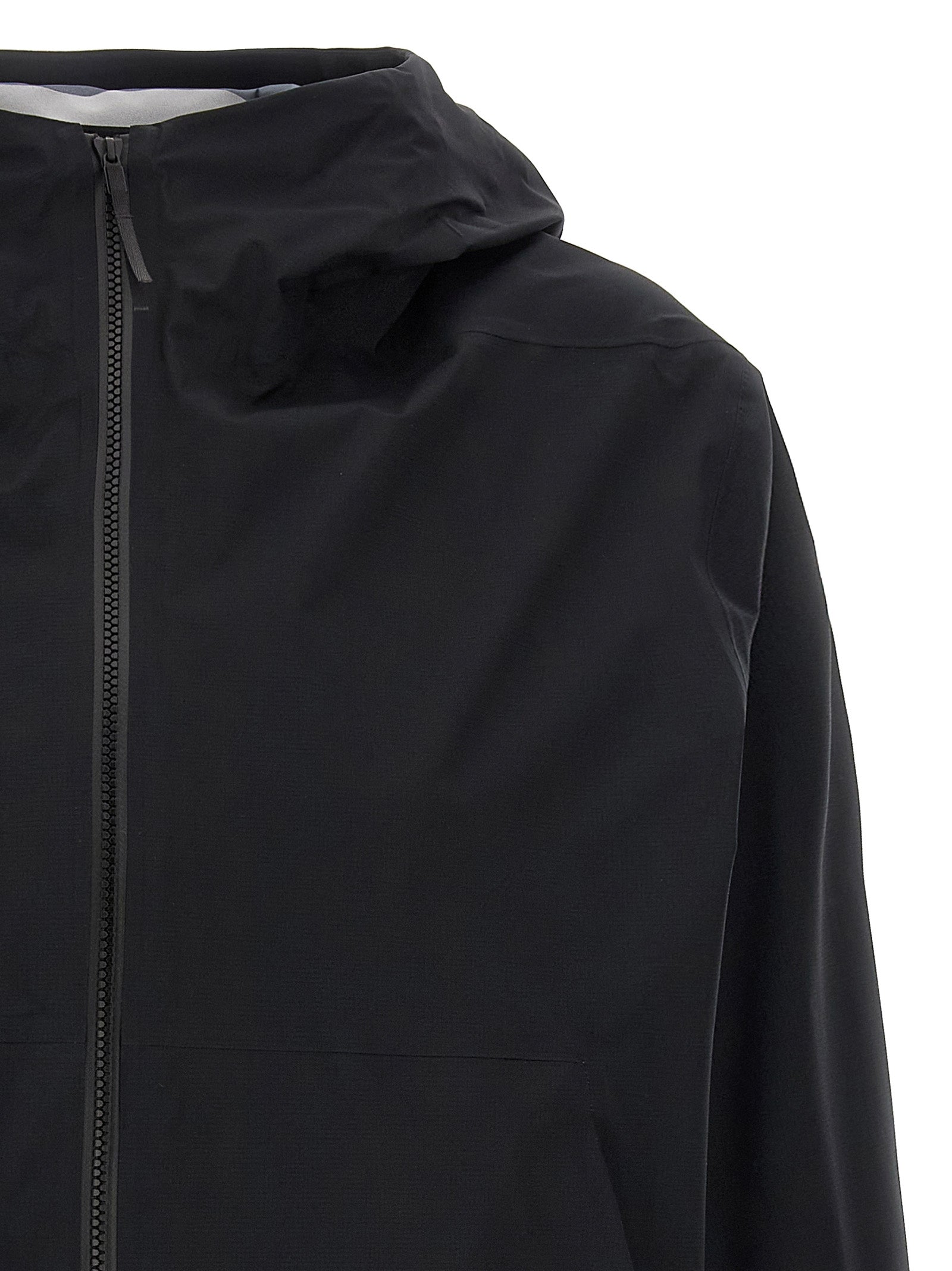 Arc'teryx Veilance Black Nylon Shell Jacket