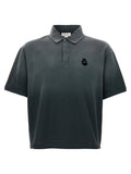 Alexander McQueen Gray Cotton Polo Shirt
