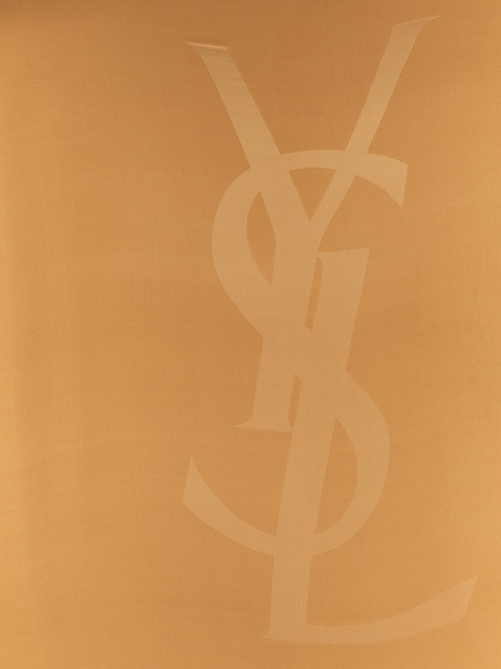 Saint Laurent Beige Silk Foulard