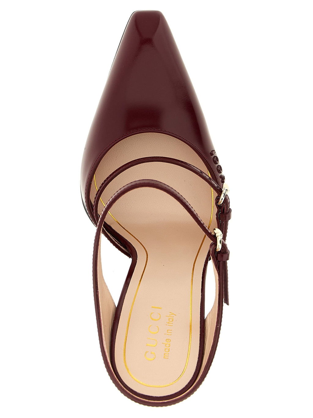 Gucci Multicolor Leather Wedge Sandals