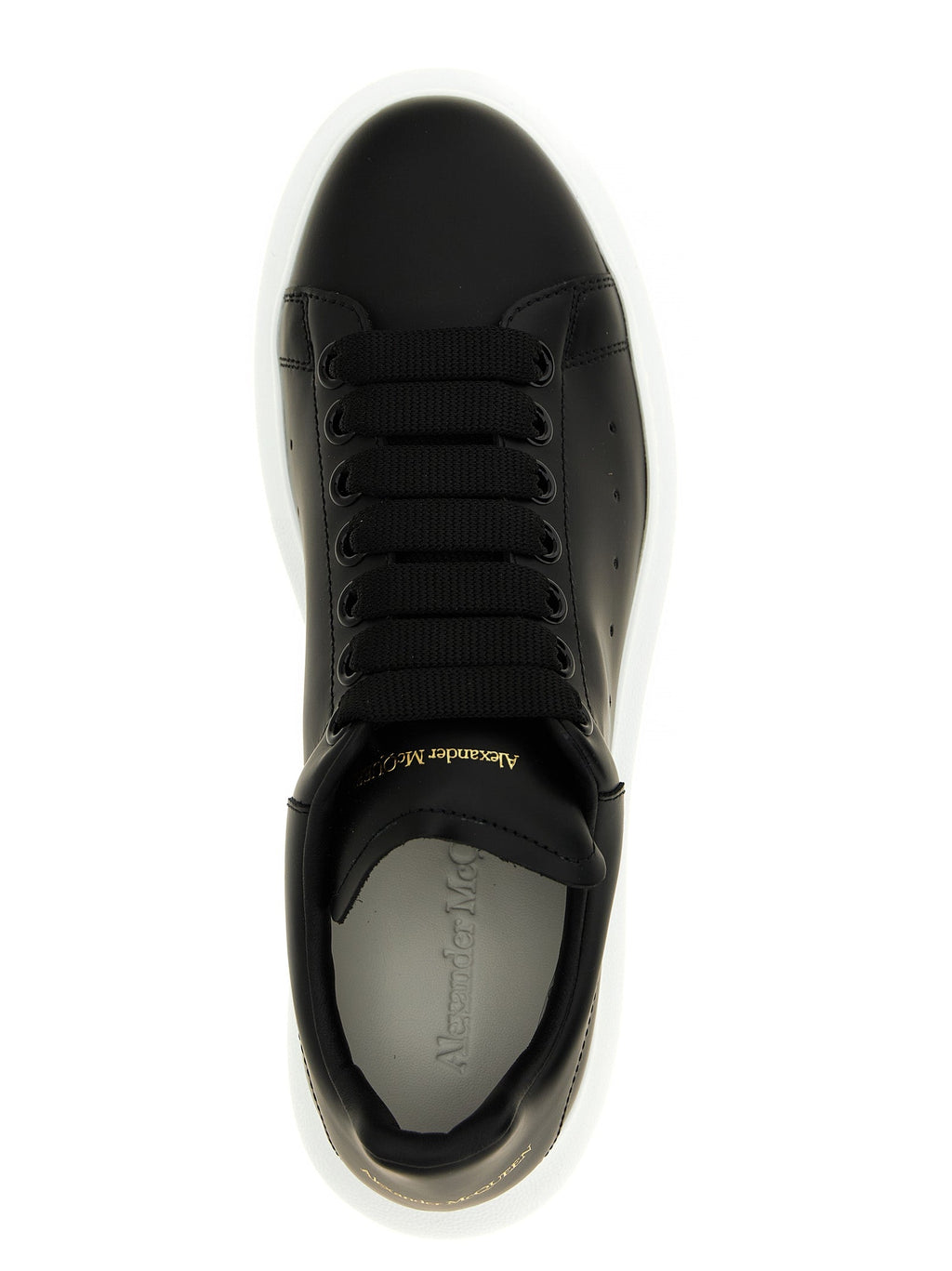 Alexander McQueen Bicolor Bovine Leather Low Top Sneakers