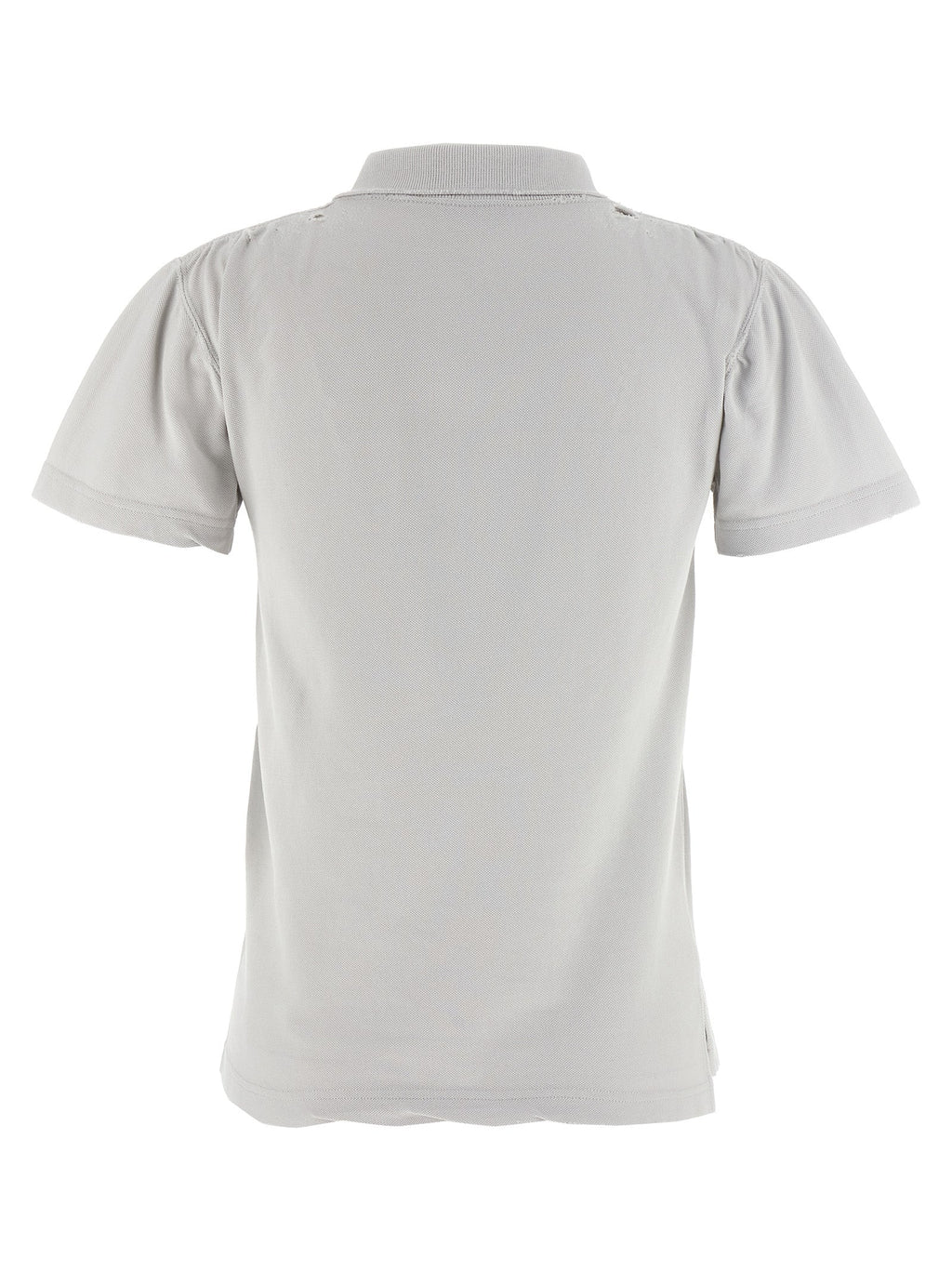 Balenciaga Gray Cotton Polo Shirt
