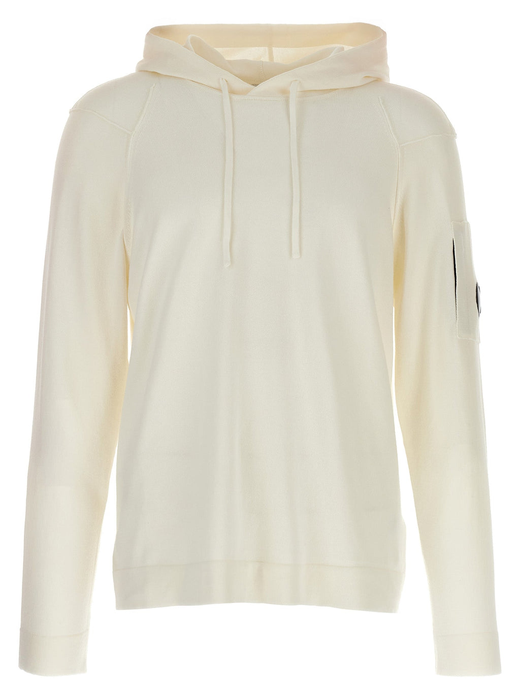 C.P. Company White Cotton Sweatshirt
