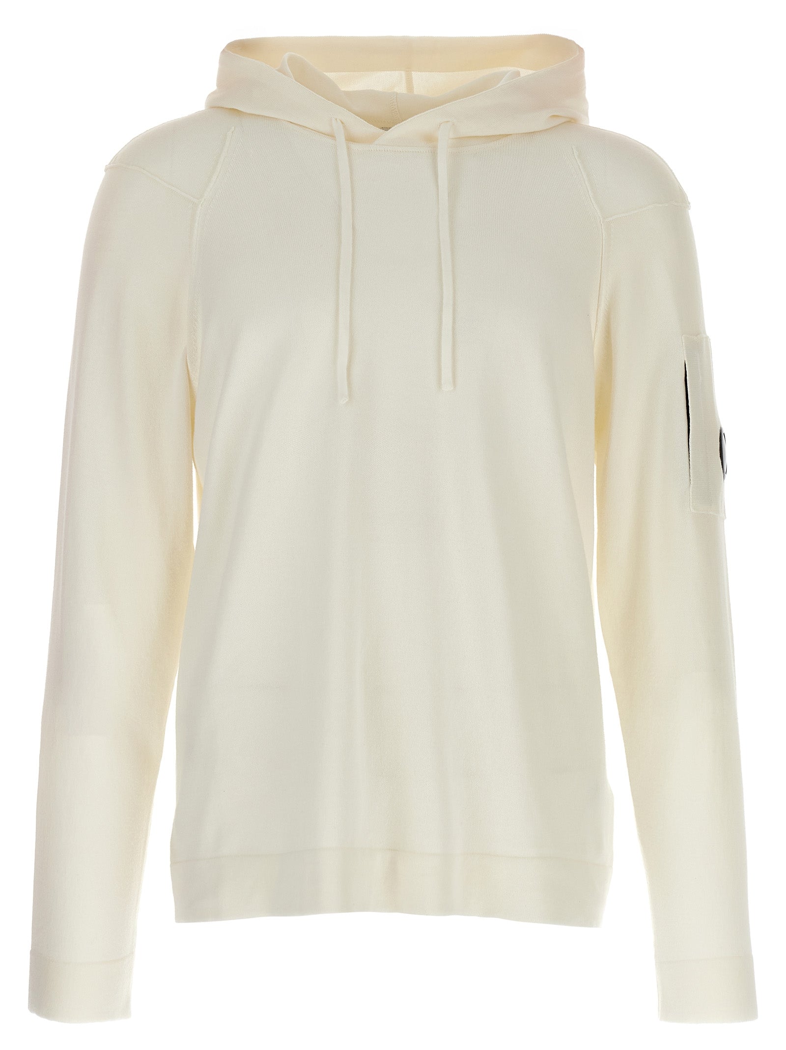 C.P. Company White Cotton Sweatshirt