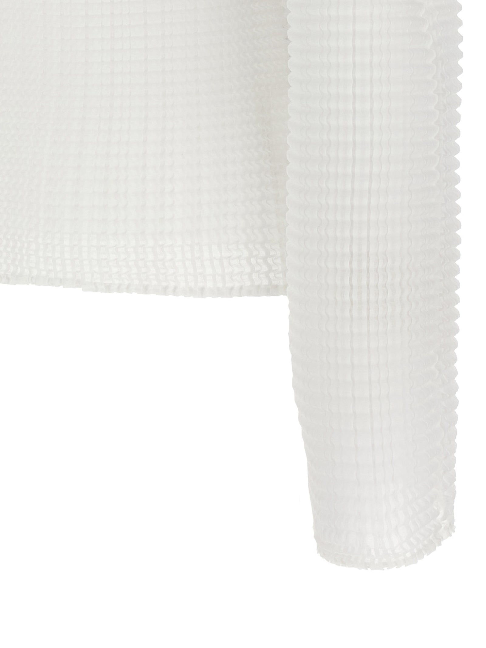 Issey Miyake White Polyester Blouse Issey Miyake