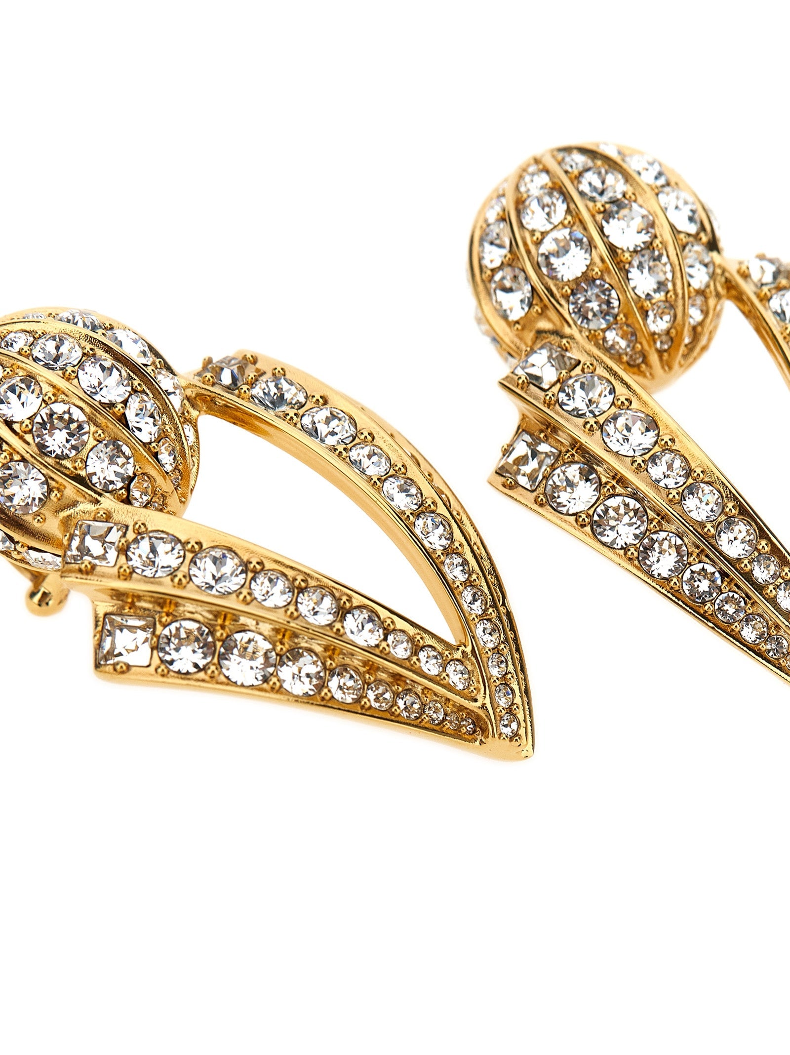 Valentino Garavani Gold Brass Earrings