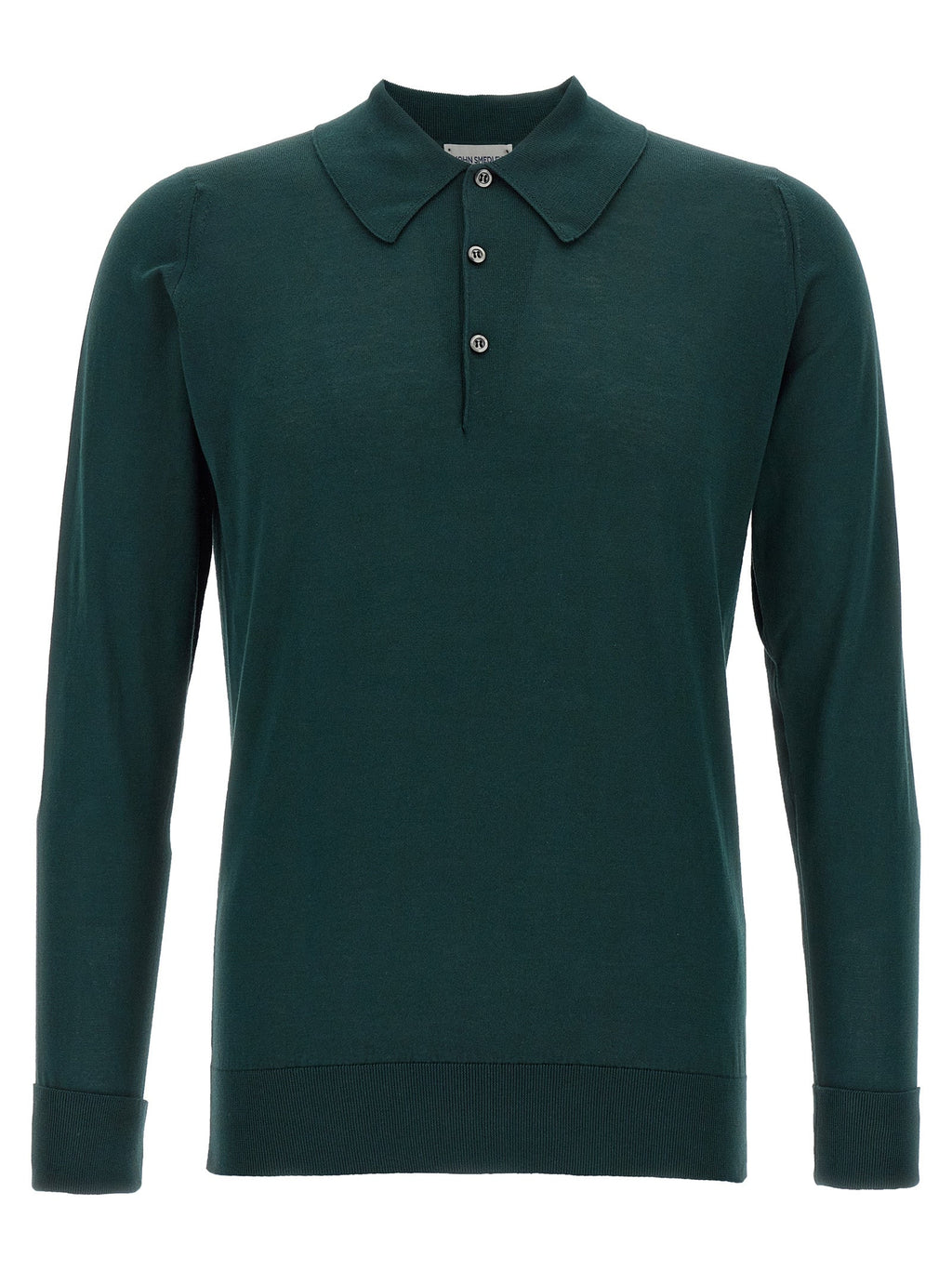 JOHN SMEDLEY Bicolor Cotton Polo Shirt