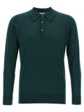 JOHN SMEDLEY Bicolor Cotton Polo Shirt