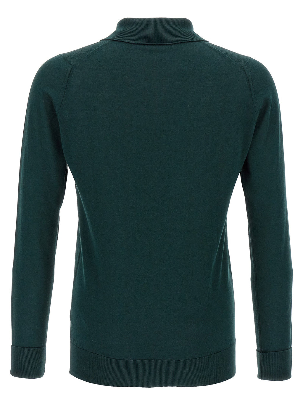 JOHN SMEDLEY Bicolor Cotton Polo Shirt