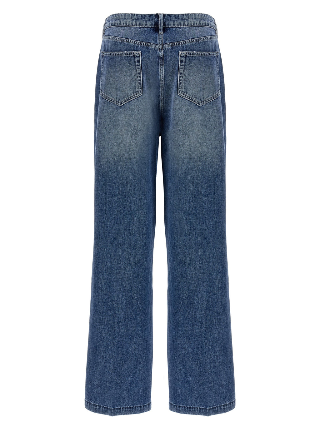 L'Agence Blue Cotton Jeans Denim