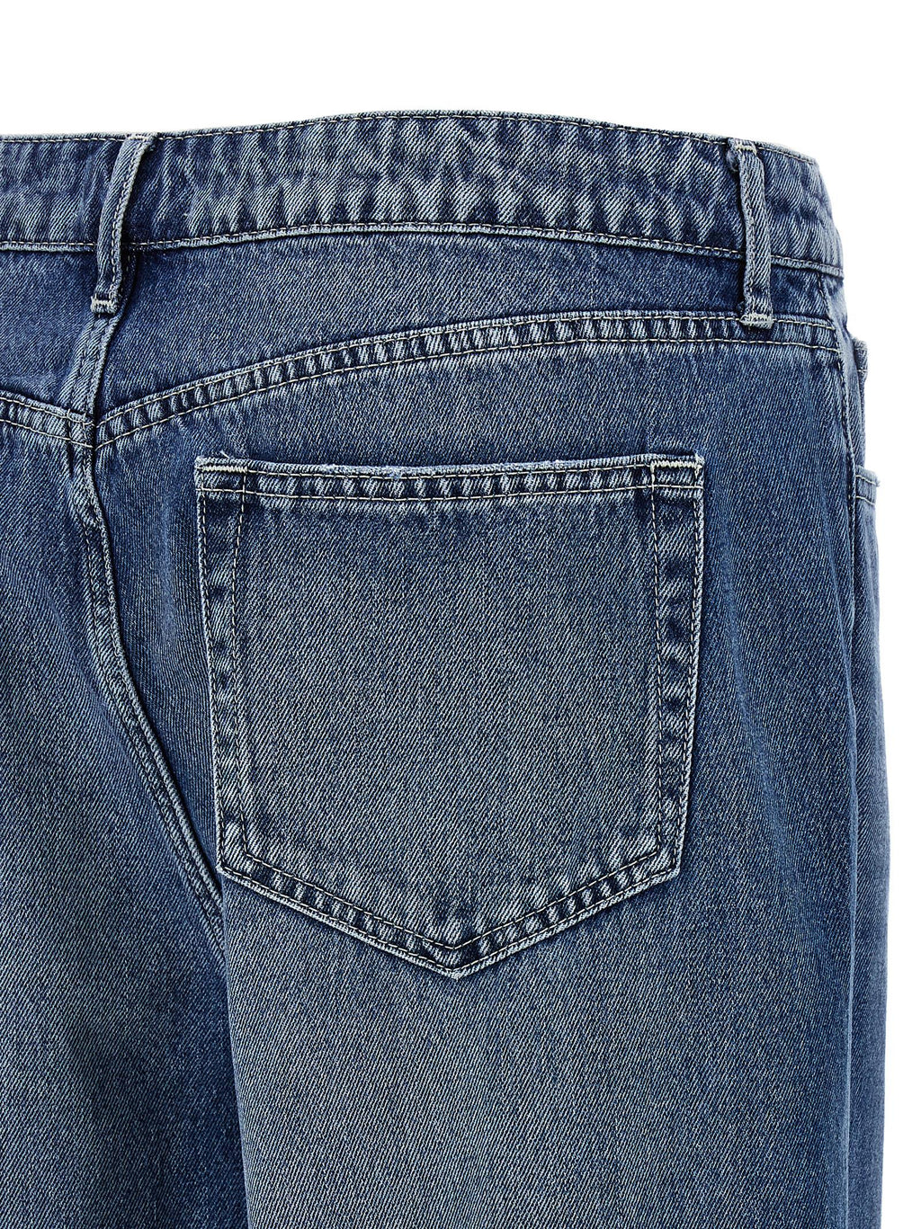 L'Agence Blue Cotton Jeans Denim