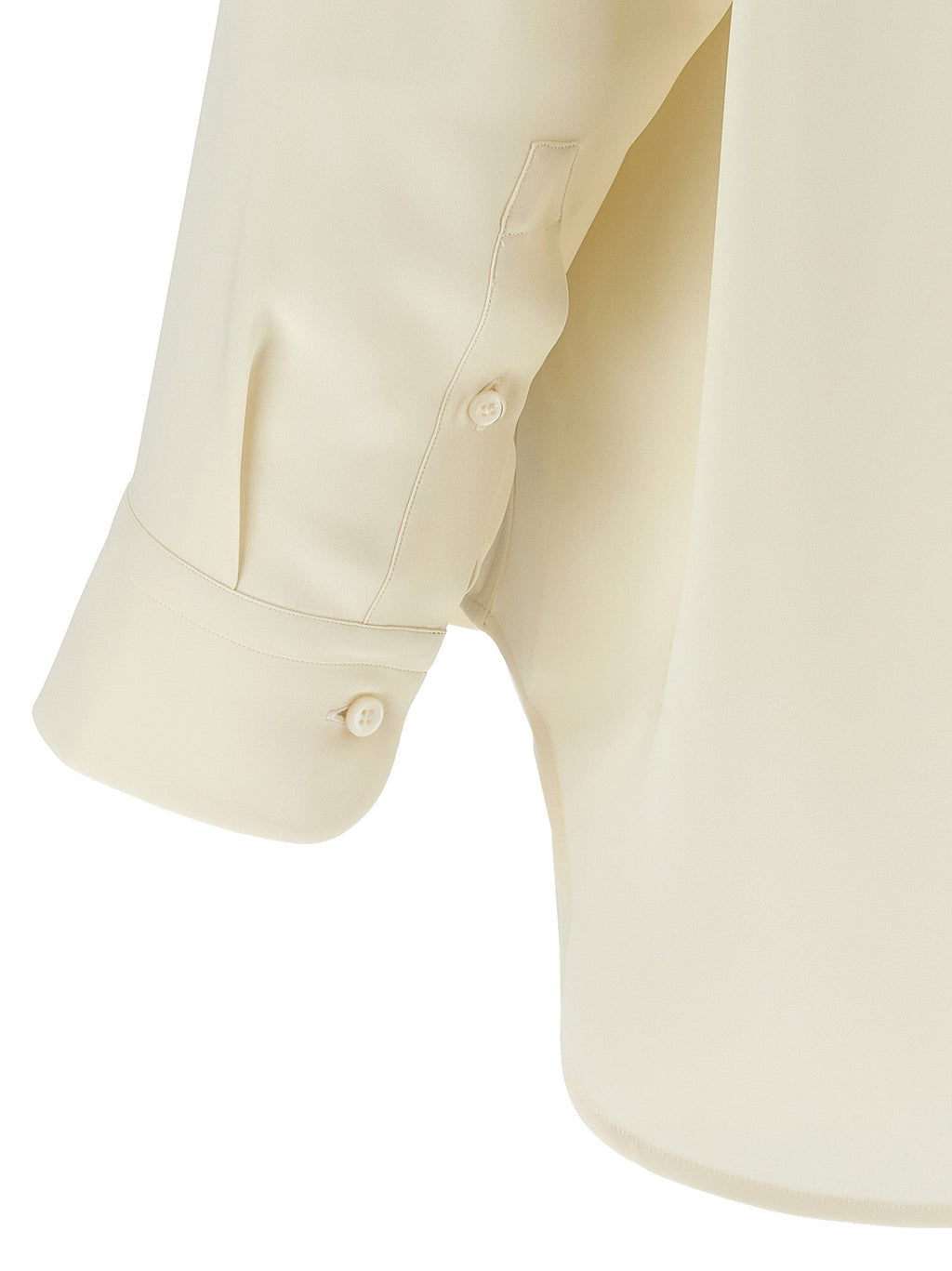 Brioni White Silk Blouse