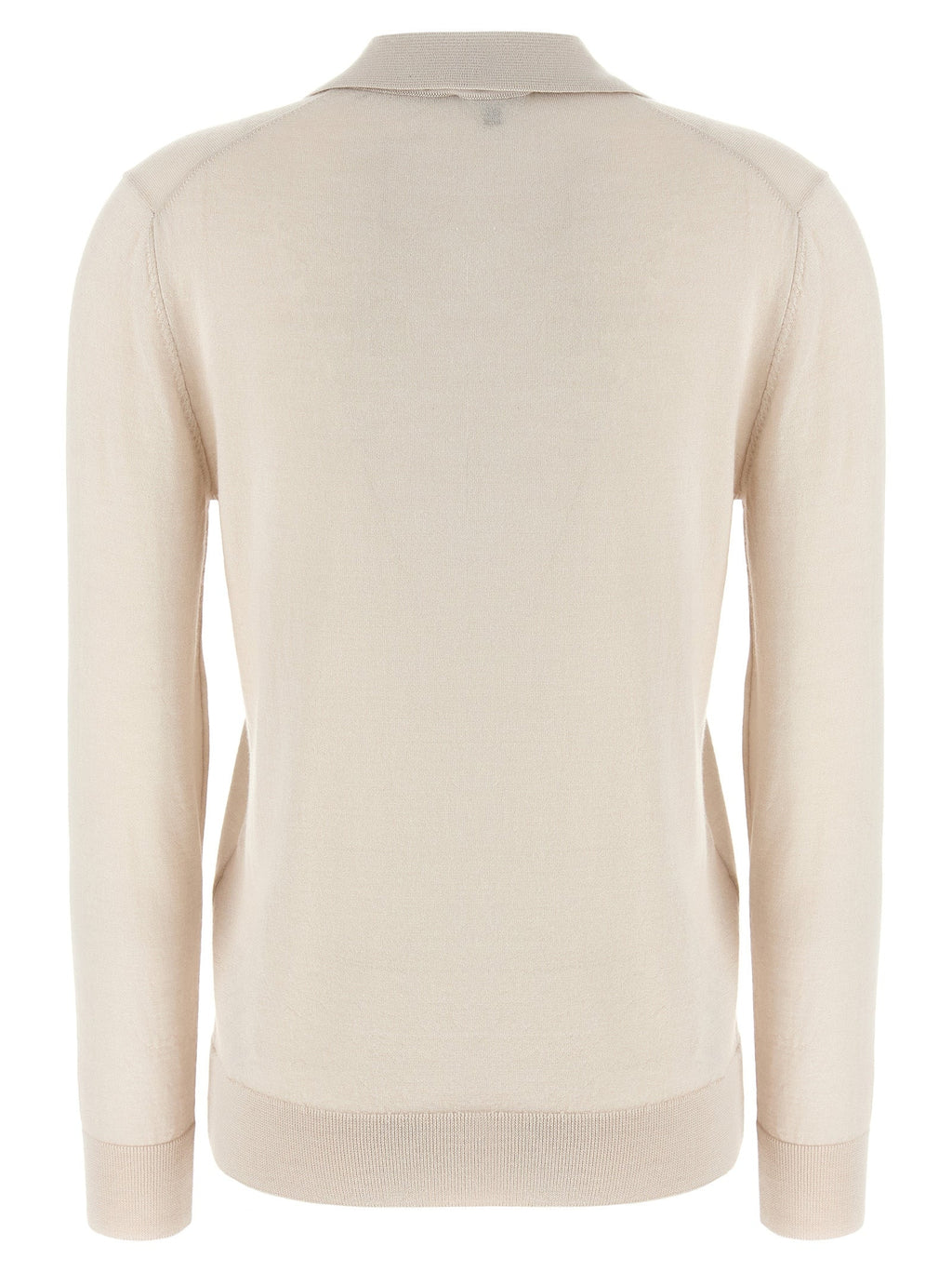 Brioni Beige Cashmere Polo Shirt