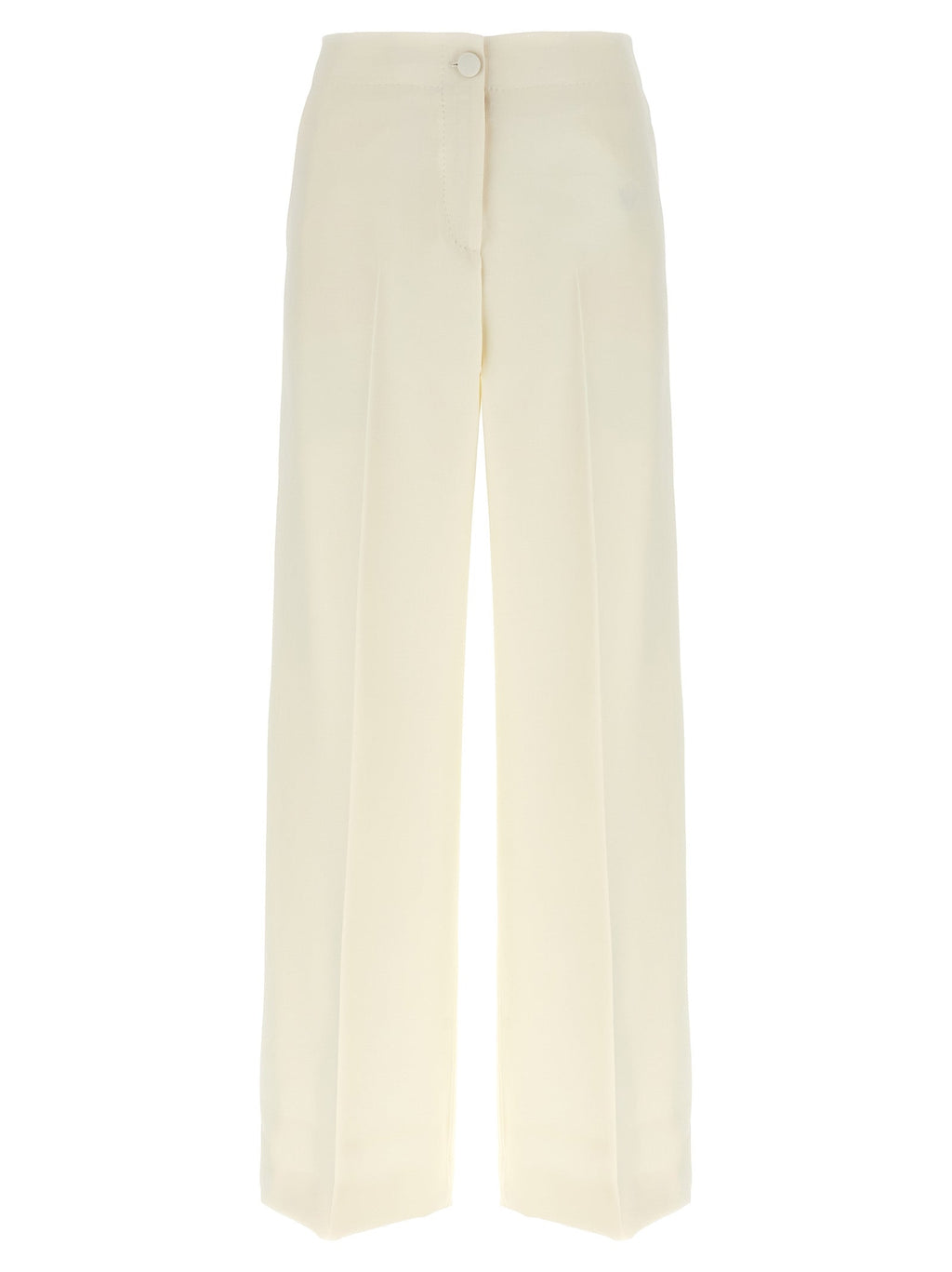 Brioni White Wool Casual Pants